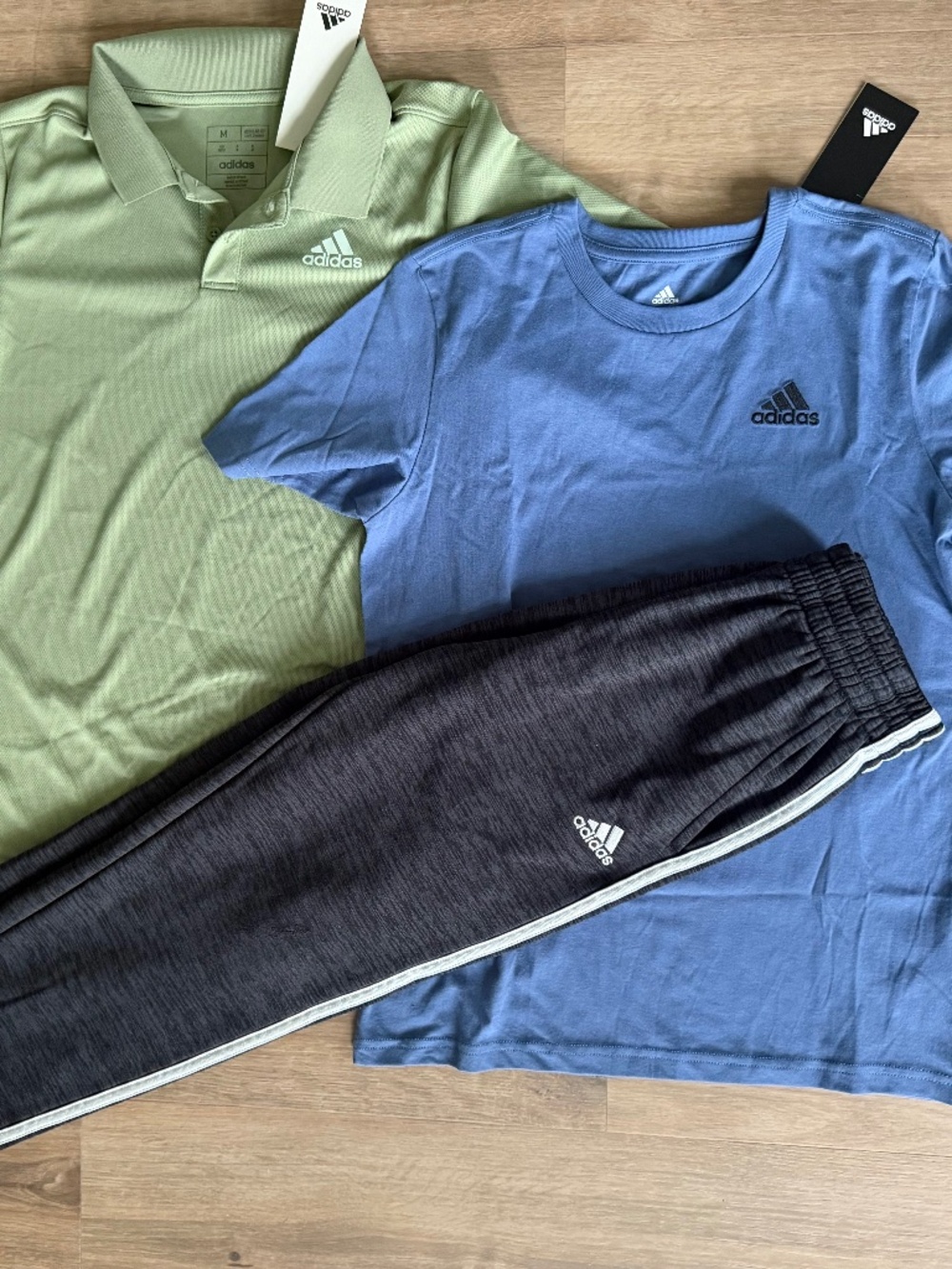 NWT bundle of Adidas boys size 10/12